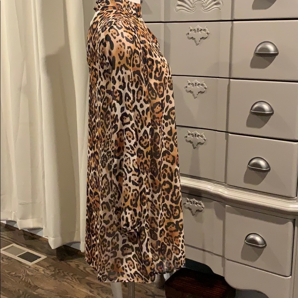 Peach Love animal print dress - Picture 4 of 13